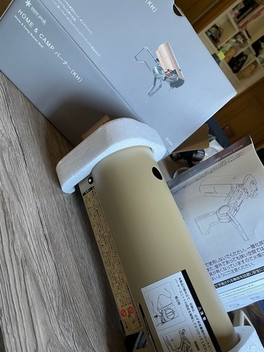 未使用品　コンロ　スノーピーク( peak) 防災 &CAMPバーナー カーキ GS-600KH 卓上 ガスコンロ コンパクト アウトドア キャンプ バーベキュー 調理
