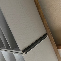 ニトリ　カラーボックス2つ　自作の天板１枚　の画像