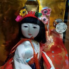 人形　女形　鼓舞の画像