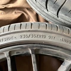 ベンツ Cクラス W205 / C205 アルミAMG　19インチ 4本セットの画像