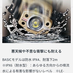 ラス❶【処分価格 新品】タジマ TAJIMA 超光❗️500lm‼️ 【防水 防塵】LEDヘッドライトの画像