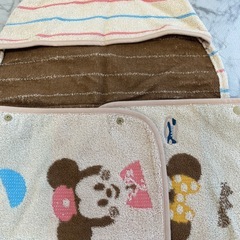 ANAオリジナル Disney KIDEA フード付きバスタオルの画像