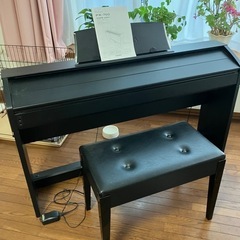 引渡し準備中ありがとうございました。CASIO Privia PM-750BK 電子ピアノ　ヤマハの椅子付きの画像