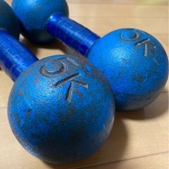 筋トレ　ダンベル5kg  2個セットの画像