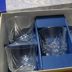 冷茶ガラスコップの画像