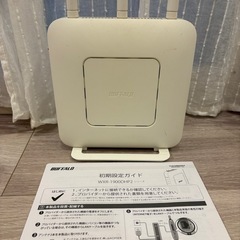BUFFALO 無線LANルーター WXR-1900DHP2｜アンテナ3本・動作確認済み  の画像