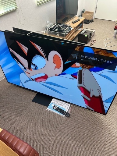 ☆美品です☆2021年製有機EL65インチテレビです☆