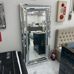 キラキラ可愛い全身ミラー✨横幅90cmです♪展示品セール中✨の画像
