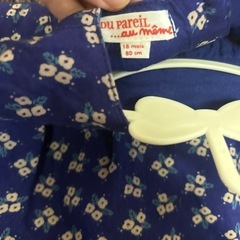 【美品】フランス購入品　2枚　ワンピースの画像