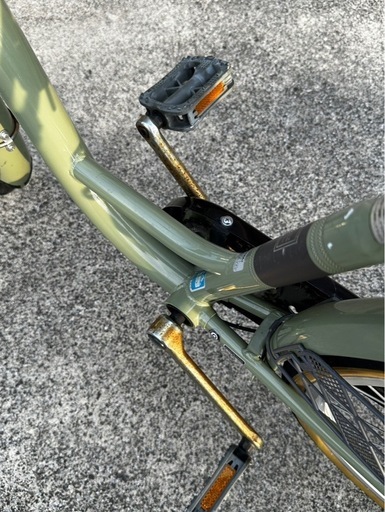 【受け渡し予定者決まりました】あさひ　自転車　ライトグリーン