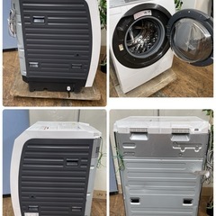 R423 ☀️ ジモティー限定特別価格！ Panasonic ドラム式洗濯乾燥機 (洗濯：10㎏ 乾燥：6㎏) 15年製 NA-VX8500R ⭐ 動作確認済 ⭐ クリーニング済の画像