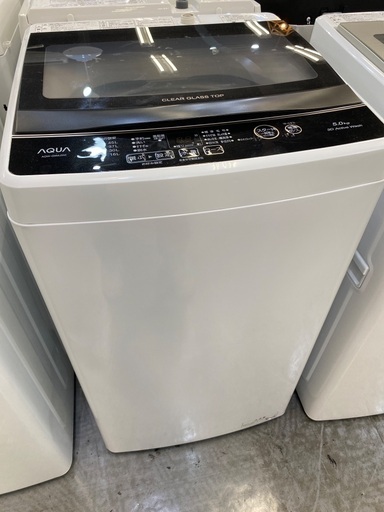 AQUA 全自動洗濯機　AQE-G5MJ 5.0kg 2022年製