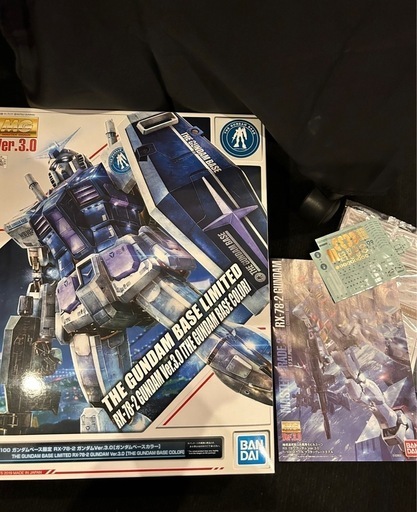 MG 1/100 ガンプラ ガンダム BASE LIMITED RX-78-2 限定 全塗装