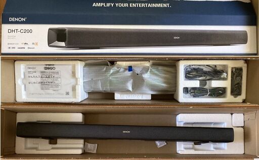 DENON(デノン) サウンドバー DHT-C200 楽天市場】DENON デノン サブウーハー内蔵 サウンドバー DHT