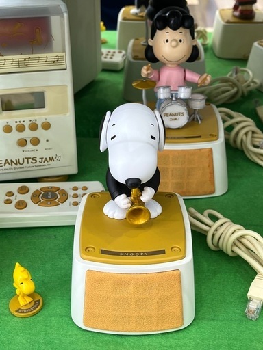 【ジャングルジャングル岸和田和泉インター】バンダイ リトルジャマー スヌーピー ピーナッツジャム 家電 スピーカー ケンウッド 和泉市