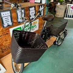 【愛品館八千代店】Panasonic　ビビライフ　ViViライフ　電動アシスト三輪車　BE-ELR834の画像