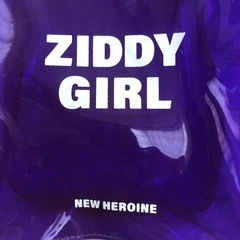 ZIDDY(BEBE)パープルクリアショルダーバッグの画像
