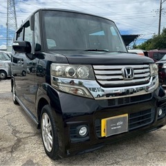 【支払総額24.8万円】人気車種！N-BOXカスタム車検令和8年2月 ワンオーナーワンセグTV即日納車OK修復歴無しエアコンOK機関良好！の画像