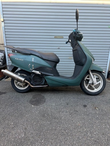 リード110絶好調！マフラーモリワキ！