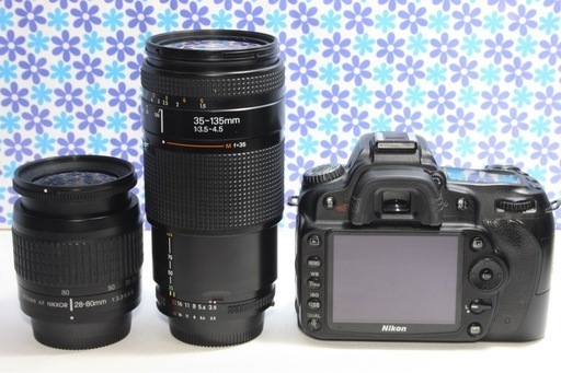 レンズ(ズーム) Nikon d90 ニコン Nikon D90 標準＆超望遠ダブルズームセット SDカード