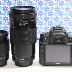 極美品☆Nikon D90 ダブルズームセット☆ド迫力Wレンズ☆ (くら