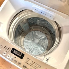 【美品】ハイセンス　洗濯機　シャンパンゴールド  7.5kg インバーター HW-DG75Cの画像