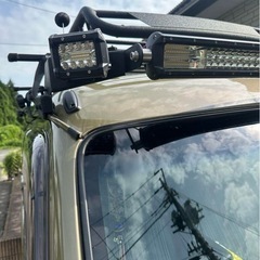 ハイゼットカーゴ　　LEDバーライト　ルーフラックセットの画像
