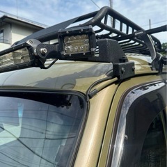ハイゼットカーゴ　　LEDバーライト　ルーフラックセットの画像