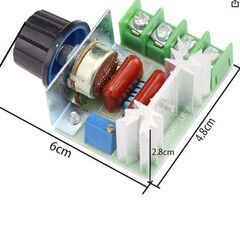 電子レギュレーター　スピードコントローラー　未使用の画像
