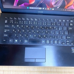 [薄型 軽量] VAIO Pro 13 Core i5 5200u SSD WINDOWS11 OFFICE 2021  の画像