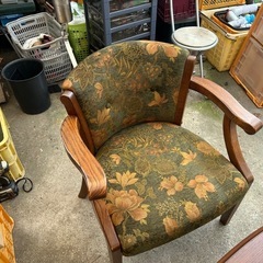 　中古現状　三越家具 高級 ブルージュ カントリー調 クラシック 応接セット　ソファー テーブル　アームソファー の画像