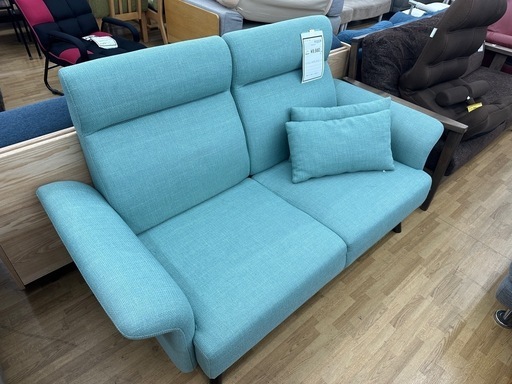 【ドリーム川西店御来店限定】2Pソファ／クリーニング済み 【2125560000021283】