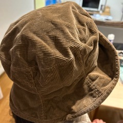 コーデュロイの帽子の画像