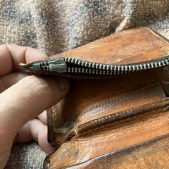 レザーウォレット２つ折りの画像