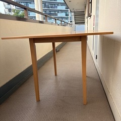 無料　ノーチェ 伸縮 エクステンション ダイニング　テーブルの画像
