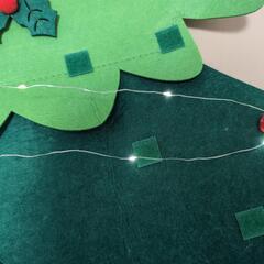 ウォールクリスマスツリー　壁掛けクリスマスツリーの画像