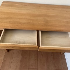 無印良品デスク 椅子とセットで！
の画像