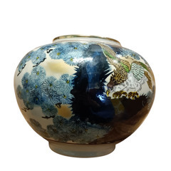 (中古)九谷焼 勇峰 花瓶の画像