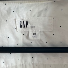 GAP スリムフィット ドット柄 長袖シャツ メンズ XS Gap   /  の画像