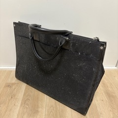 ブラック ビジネスバッグの画像