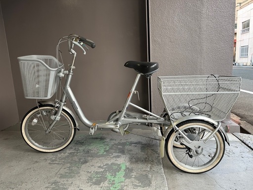 3輪自転車　ブリヂストンBW13 変速機付き！