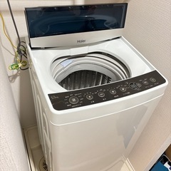 Haier 洗濯機 5.5kg 2019年製 ハイアール JW-C55A の画像