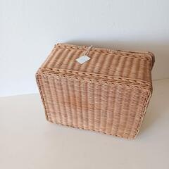 shiturae select カゴ バスケット 収納 ラタン 藤 古道具の画像