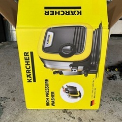 新品未使用のケルヒャー高圧洗浄機(K-MINI )の画像