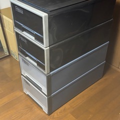 Fits衣装ケース4個セットの画像