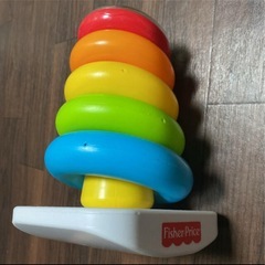 知育玩具❣️フィッシャープライス❣️輪投げ　室内遊びの画像