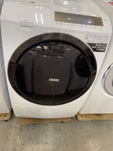 HITACHI ドラム式洗濯乾燥機　BD-SG100GL-W 洗濯容量13.0kg 乾燥容量6kg 2022年製