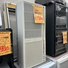 希少！冷暖房用 窓用エアコン コロナ 取付枠 リモコン付 の画像