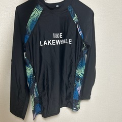 メンズ　水着3点セット　ラッシュガード　2XLの画像