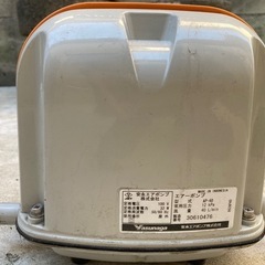 受け渡し決定しました！浄化槽ブロアーの画像